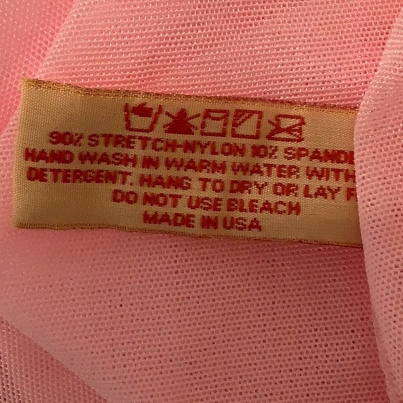 Zuliana Size Small Pink Mesh Cover Up. New With Tags. - Picture 6 of 6